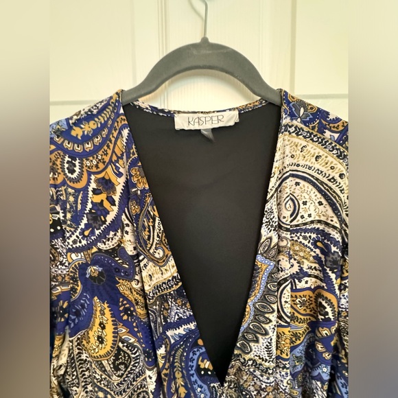 Women's faux wrap dress - Picture 1 of 3